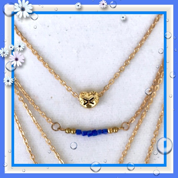 ๐บ๐ด๐บ FOUR STRAND NECKLACE ๐บ๐ด๐บ - Picture 2 of 3